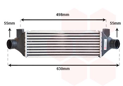 VAN WEZEL Интеркулер 18004314